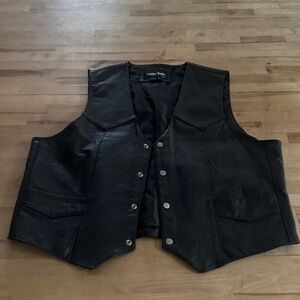 Leather Works Leather Vest